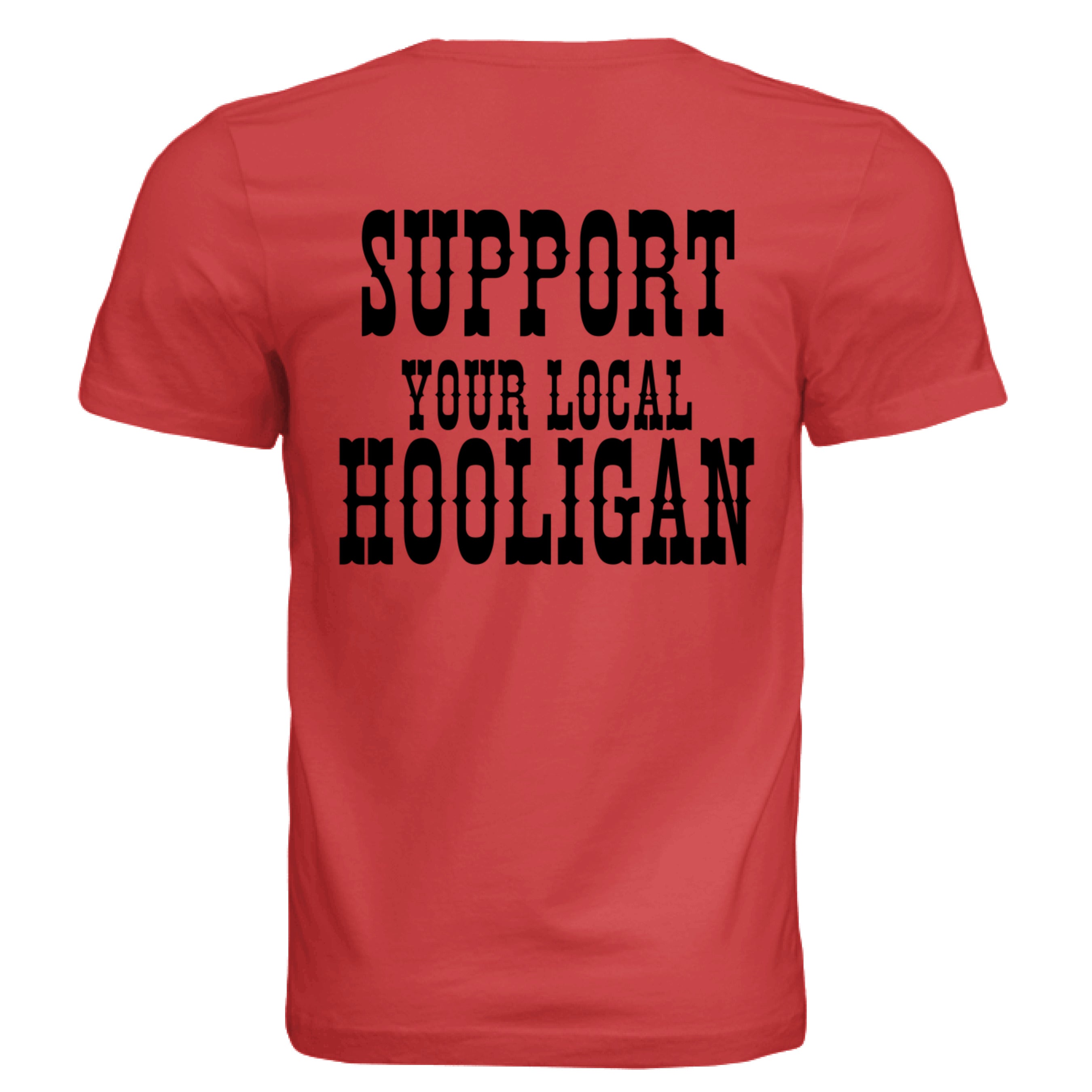 SOLID RED TRIBLN - BACK